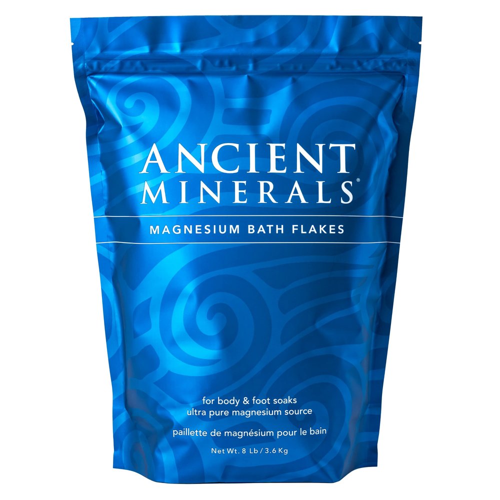 Ancient Minerals Magnesium Chloride Bath Flakes,3.6kg