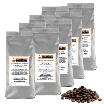Tasting Kit 8 x 250 gr - Beans Coffe