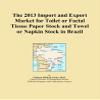 The 2013 Import and Export Market for Toilet or Facial Tissue Paper Stock and Towel or Napkin Stock in Brazil view 1