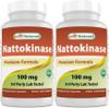 Best Naturals Nattokinase, 2000 Fu, 100 Mg, 90 Veg Capsules (90 Count (Pack of 2)) view 1