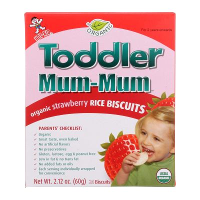 Organic Toddler Mum-Mum; Strawberry