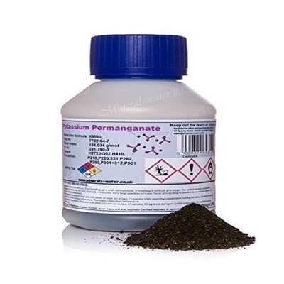 250g Potassium Permanganate high Grade CrystalsMake Sure to Checkout with Minerals-Water to get What's on The Picture