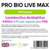 Lindens - Pro Bio Live Max 6 Billion CFU Capsules - 100 Pack - UK Made - Contributes to a Healthy Gut and Supports Digestion - Probiotic Vegetarian Capsules - Letterbox Friendly, Vegan view 2