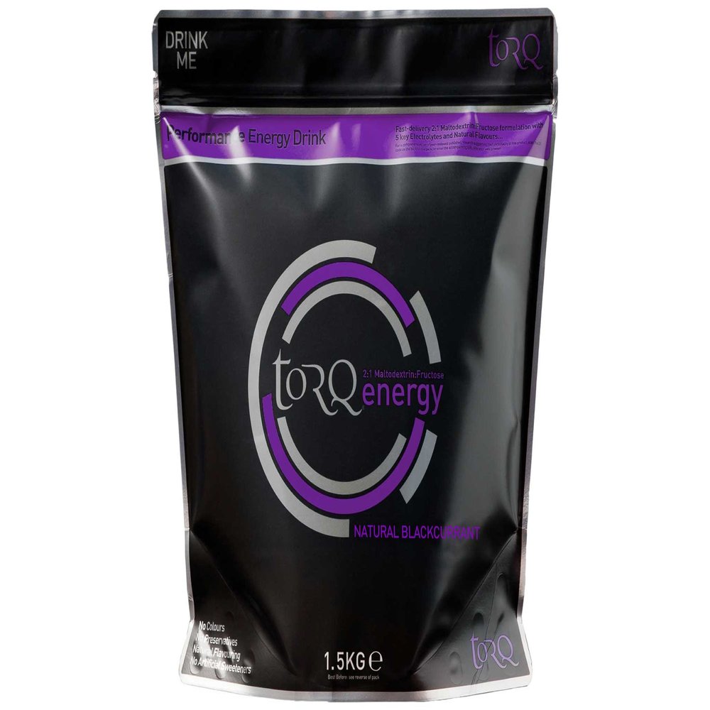 TORQ Flavoured Electrolyte Powder - Natural Vanilla Pod Isotonic Hydration Powder with Electrolytes Drink | Fast Delivery Energy Drink with High Carbohydrates and Sodium | 45 Single Servings