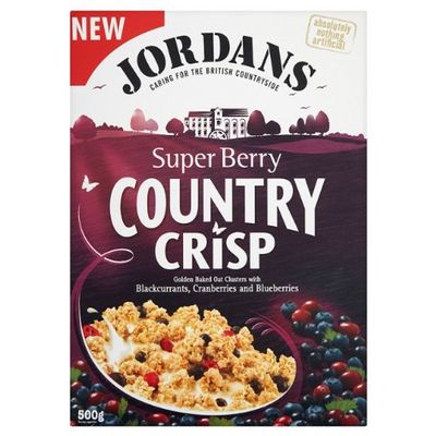 Jordans Country Crisp Super Berry 500g - Premium Muesli