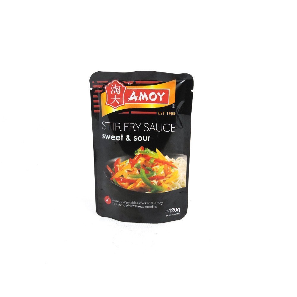 Amoy Tangy Sweet and Sour Stir Fry Sauce, 120g