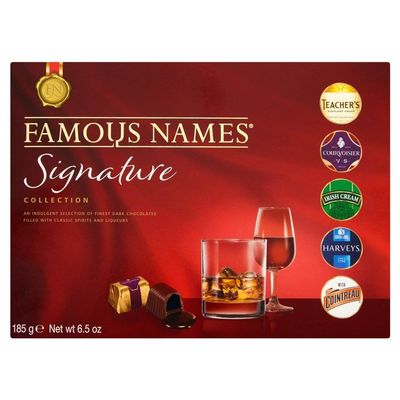 Elizabeth Shaw Famous Names The Signature Collection Liqueur Chocolates (165g)