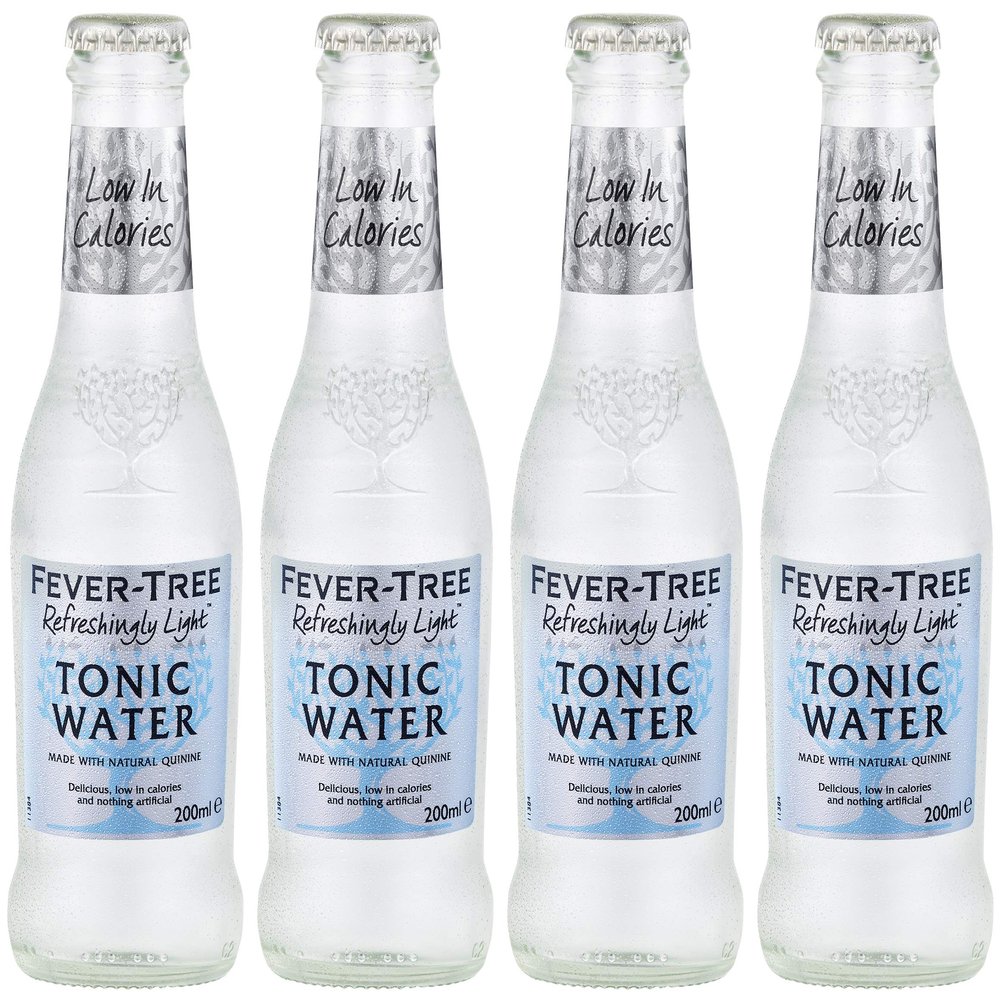 Fever-Tree Natural Light Tonic Water 4 x 200ml