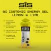 Science in Sport GO Isotonic Energy Gel 6 x 60ml Lemon Lime  Fast-Acting  Vegan  Formulation with 22g of carbohydrates, a great source of energy view 2