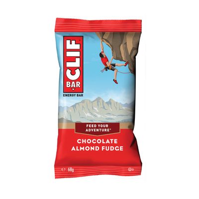 Clif Chocolate Almond Fudge Bar 68 g (Pack of 12)