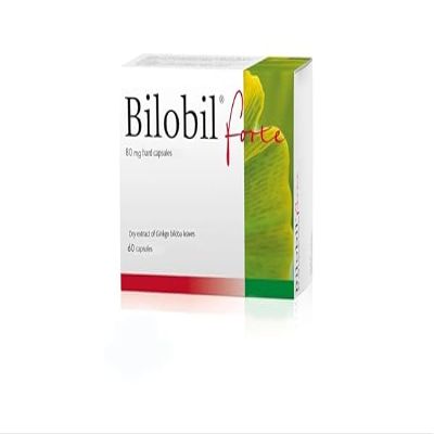 BILOBIL FORTE 60pcs is correcting the circulation and the functioning of brain