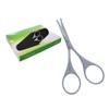 Suvorna Premium Eyebrow Scissors and Nose Hair Scissors With Curved Safety Blades & Rounded Tip for Trimming Small Details Facial Hair, Ear Hair Trimmer, Eyebrow Grooming & Trimming Nasal Hair for men view 2