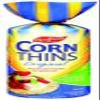 REAL FOODS Corn Thins Original 150g (PACK OF 6) view 1