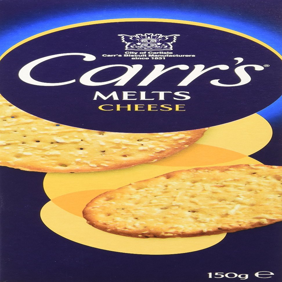 Carrs Cheese Melts 150 g (Pack of 12)