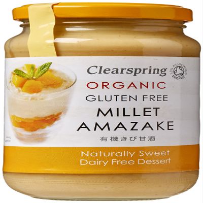 Clearspring Organic Japanese Millet Amazake, 370g (Pack of 4)