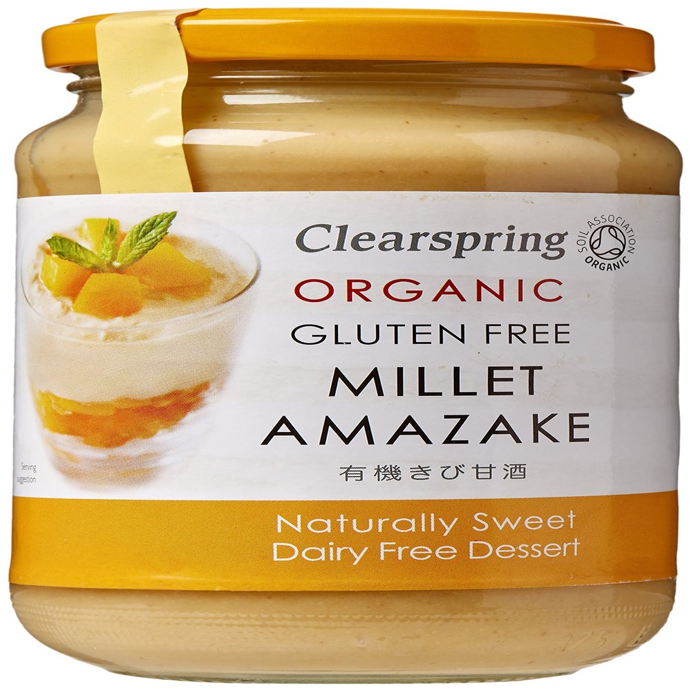Clearspring Organic Japanese Millet Amazake, 370g (Pack of 4)