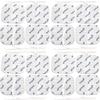 Axion Pack of 16 Electrodes. Square Self-Adhesive Pads 5x5cm for TENS EMS Units with 2mm Connection | Pads for Pain Treatment, Muscle Growth and Massage view 1