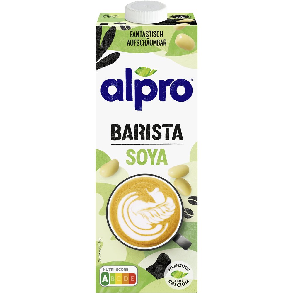 Alpro Soya Milk for Professionals 1 Litre (Pack of 12) - Dairy Free alternative perfect for hot drinks