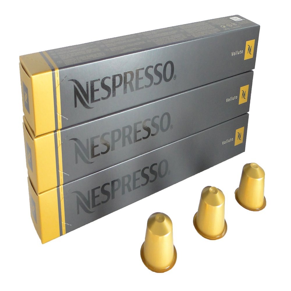 Nespresso Volluto 3 Stangen 10 Kapseln, 30 Kapseln
