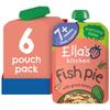 Ella's Kitchen Squashed Squishy Fishy Cakes 130 g (Pack of 6) view 1