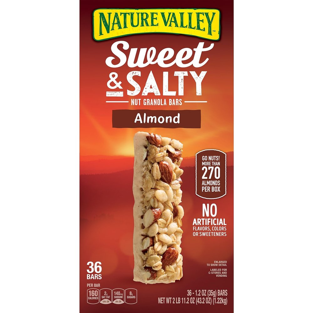 Nature Valley Sweet & Salty Almond Bar (30 ct., 1.2 oz. bars)