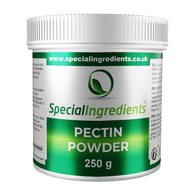 Pectin Powder 250g Premium Quality Ideal for Making Jam, Marmalades, Chutneys, Fruit Jellies & Cake Fillings, European, Non-GMO, Gluten Free  Recyclable Container - BRCGS/GFSI Certified.