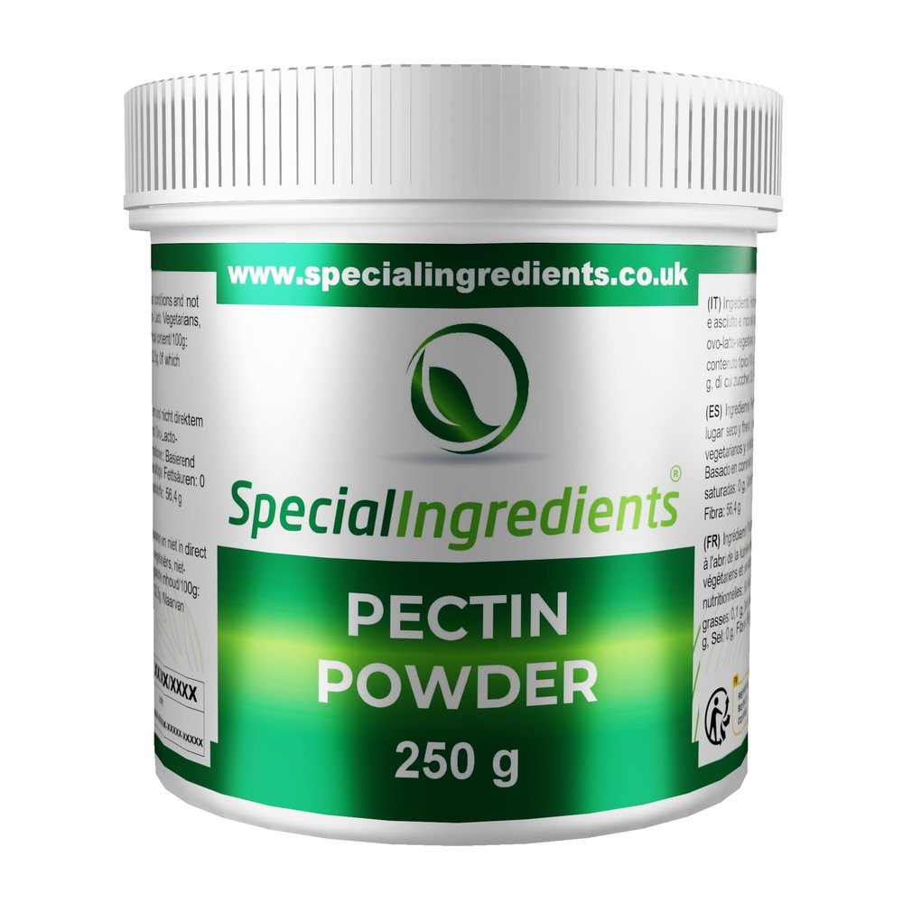 Pectin Powder 250g Premium Quality Ideal for Making Jam, Marmalades, Chutneys, Fruit Jellies & Cake Fillings, European, Non-GMO, Gluten Free  Recyclable Container - BRCGS/GFSI Certified.