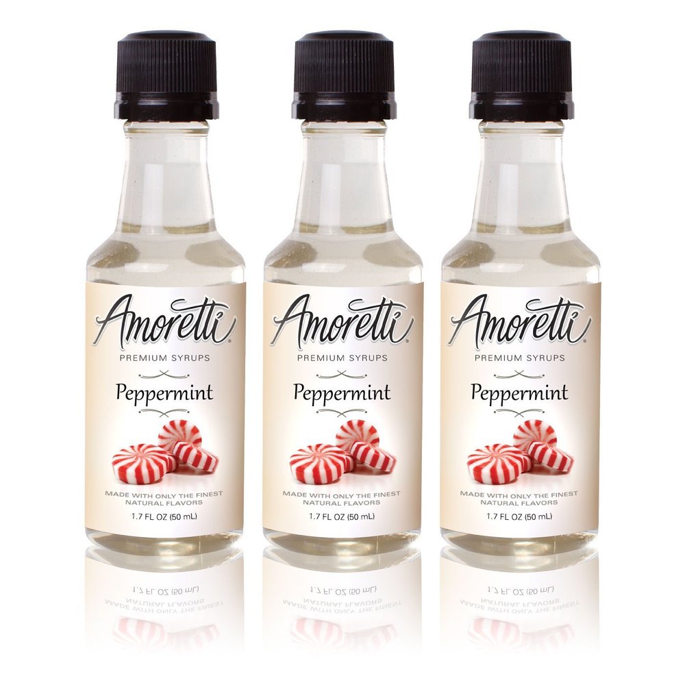 Amoretti Premium Peppermint Syrup 3 Pack (50ml)
