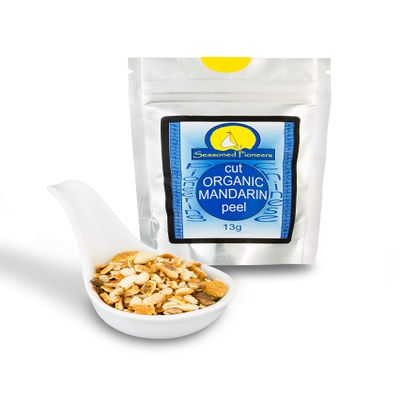 Mandarin Peel Organic, Cut