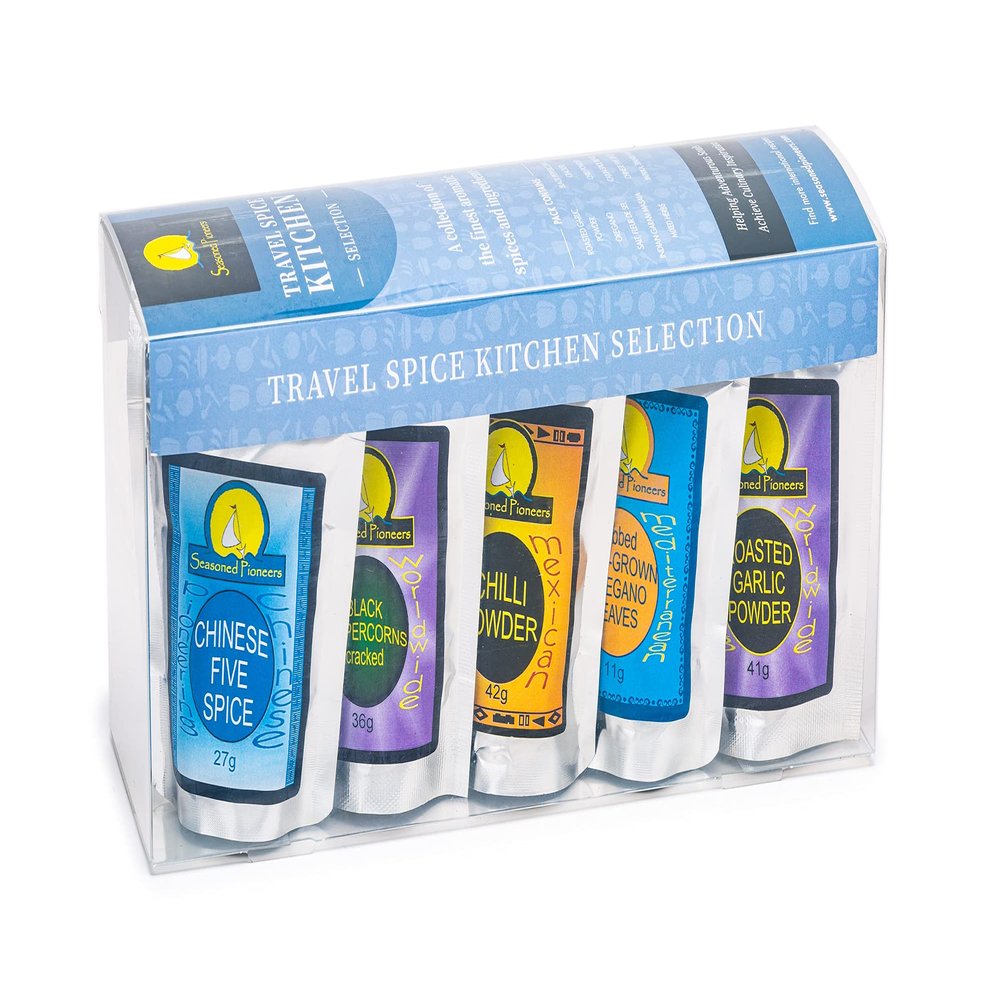 Gift Set, Spices, Ideal for Camping, Kitchen Travel Selection