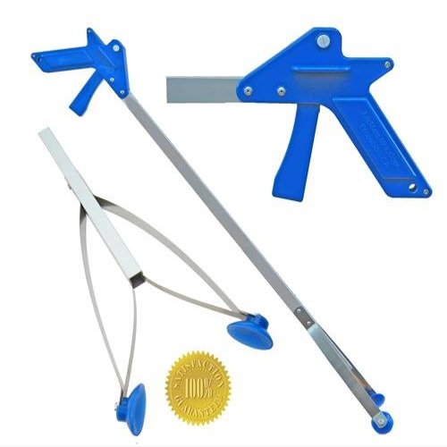ArcMate 22" EZ Reacher Standard - Grabber Reacher with 5 lb. Pickup Capacity, 4.5" Wide Fingers, Heat Resistant Silicone Tips, and Aluminum Shaft - Grabber Tool for Elderly, Post Op, Accessibility