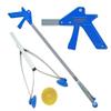ArcMate 22" EZ Reacher Standard - Grabber Reacher with 5 lb. Pickup Capacity, 4.5" Wide Fingers, Heat Resistant Silicone Tips, and Aluminum Shaft - Grabber Tool for Elderly, Post Op, Accessibility view 1