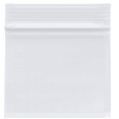 1000-2" x 2" 2020 Clear Small Zipper Lock Baggies Craft Resealable Plastic Baggy 2 Mil Zipper Poly Bags