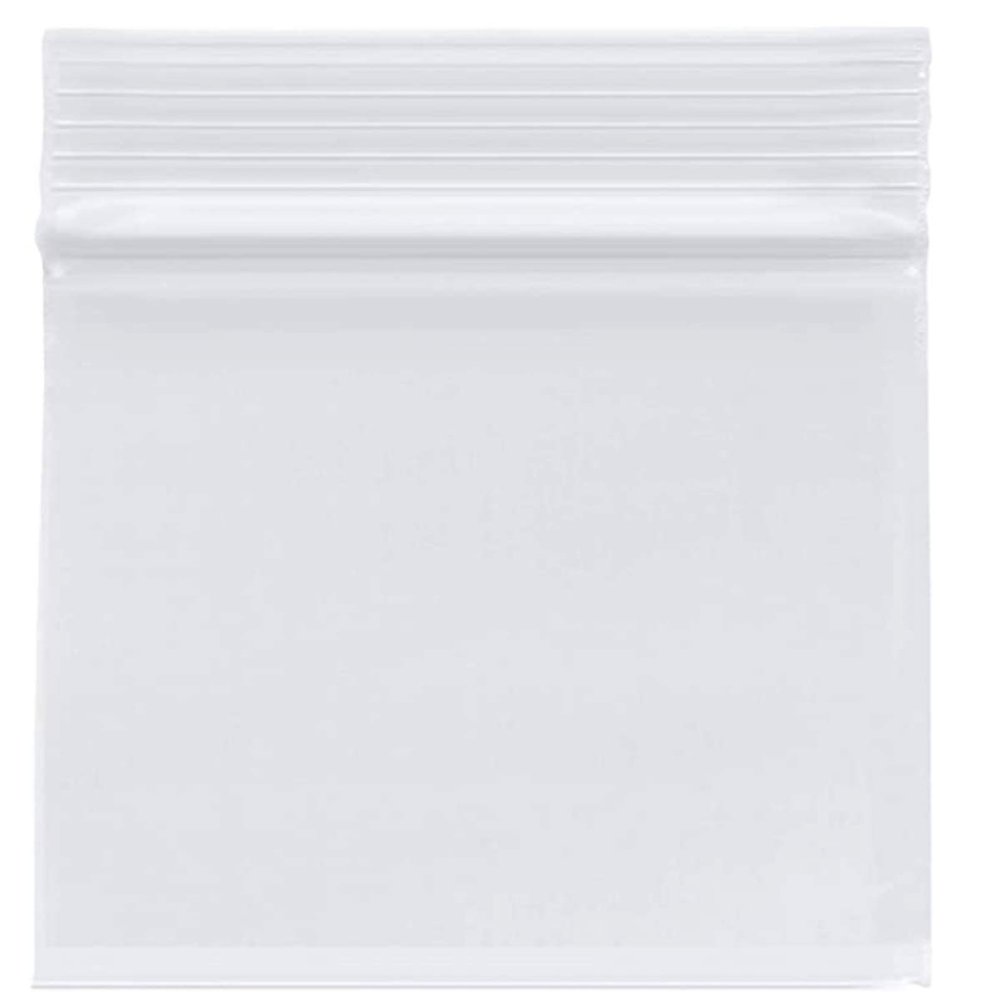 1000-2" x 2" 2020 Clear Small Zipper Lock Baggies Craft Resealable Plastic Baggy 2 Mil Zipper Poly Bags