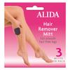 Alida Hair Remover Mitt for Legs (3 Mitts) view 1