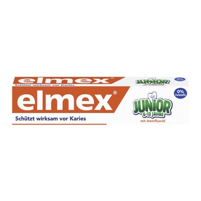 Elmex Junior Toothpaste, 6-Pack (6 x 75 ml)