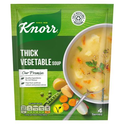 Knorr Dry Packet Soup Thick Vegetable, 75g