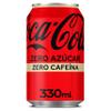 Coca Cola Zero Zero Caffeine-Free Soft Drink Without Sugar, 33 Cl view 1