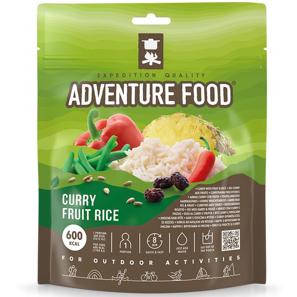 Adventure Food Trekmates 1 Person Camping/Trekking Main Meals (Curry Fruit Rice)