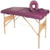 3B Scientific Burgundy Deluxe Portable Massage Table view 2