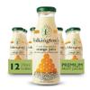 Folkingtons Pure Pressed Valencia Orange Juice - 12 x 250ml Bottles view 1