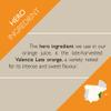 Folkingtons Pure Pressed Valencia Orange Juice - 12 x 250ml Bottles view 3
