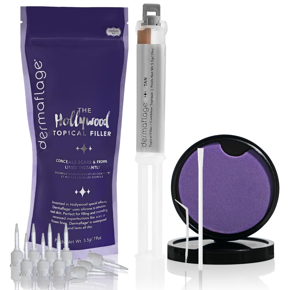 Dermaflage Cover Up - Concealer for Scars, Frown Lines from Hollywood Pro