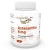 Vita World Astaxanthin 6mg 60 Vegetarian Capsules Antioxidants Made in Germany view 1