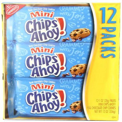 Chip Ahoy Chips Ahoy! Mini Cookies 1 Ounce (Pack Of 12)