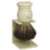 Shaving Brush HJM with pure badger plucked - ivory view 1