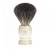 Shaving Brush HJM with pure badger plucked - ivory view 2