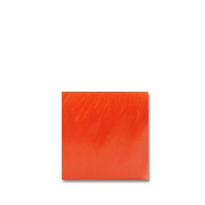 100 Mandarin Cocktail Paper Napkins 20 x 20 cm