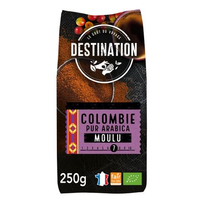 100% Organic Colombian Ground Coffee 250 g