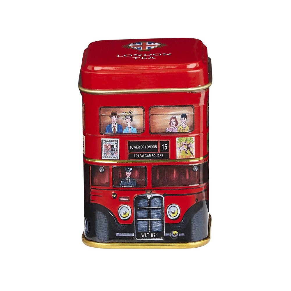 New English Teas London Red Bus Loose Tea Mini Tin 25 g (Pack of 6)